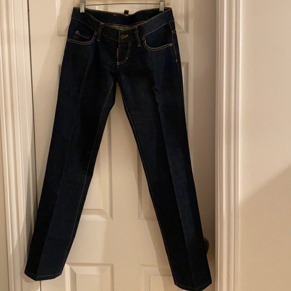 Dsquared2 Dark Denim Five Star Campin Jeans. Very Low Rise